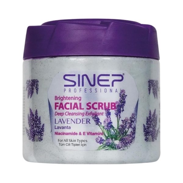 SINEP Professional Facial Scrub (Lavender)